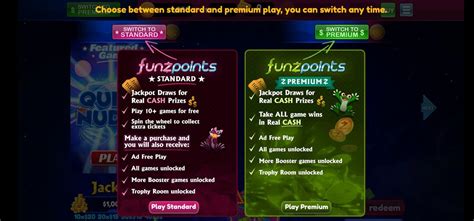 Guide to Funzpoints Premium and Standard Modes.